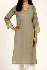 Ethnic Wear - Dusty green